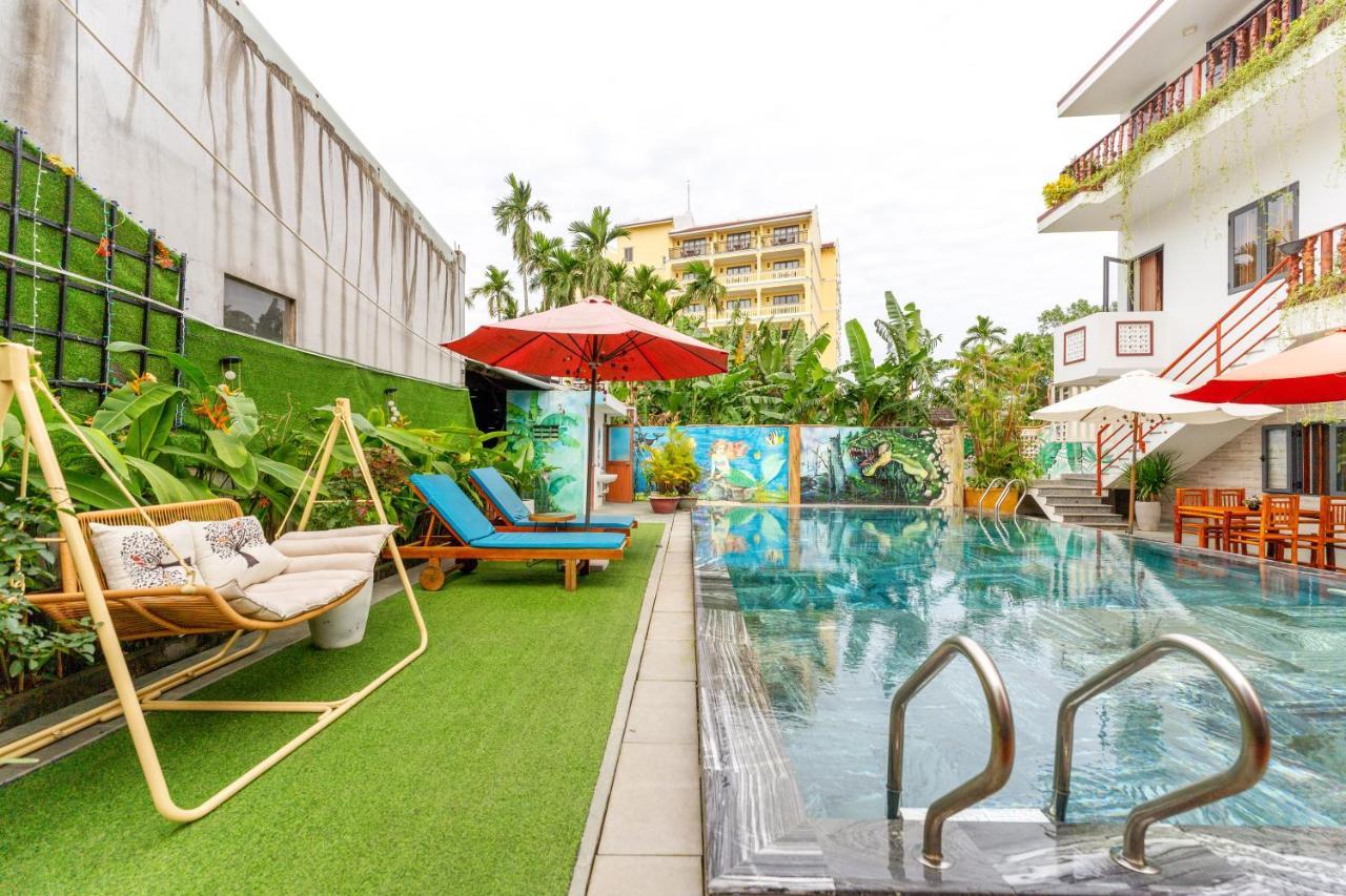 Alley Garden Homestay Hoi An Exterior foto